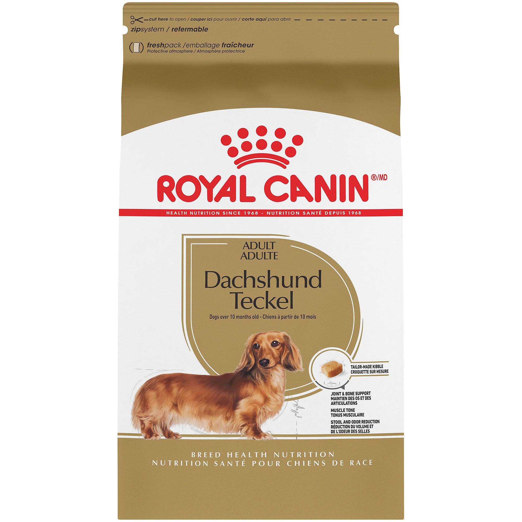 Royal Canin Adult Dry Dog Food - Dachshund, 2.5lbs