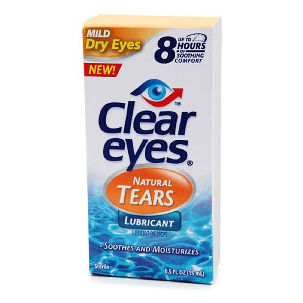 Clear Eyes Natural Tears Lubricant - .5oz