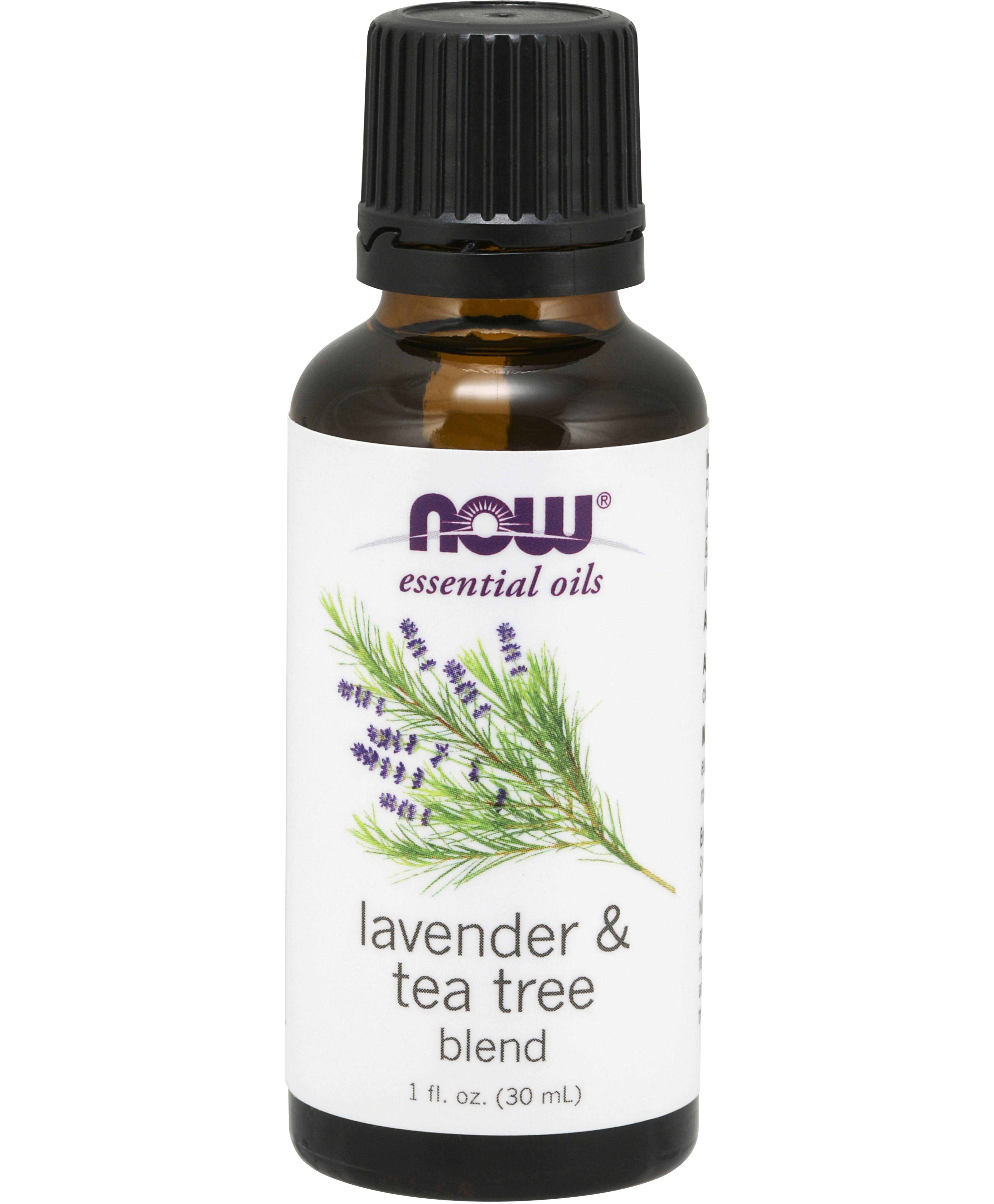 Now Foods Essential Oil - Lavender and Tea Tree, 1oz