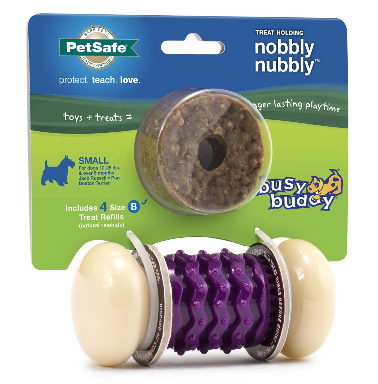 PetSafe Busy Buddy Nobbly Nubbly Dog Toy - Small