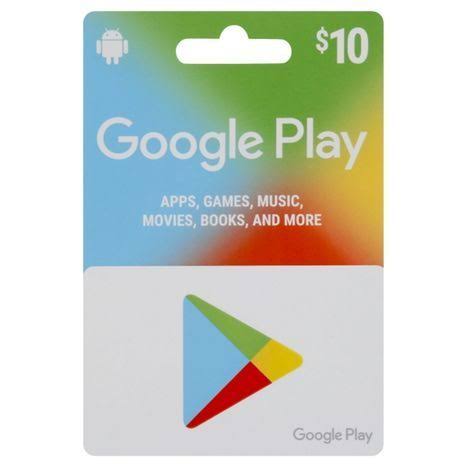 Google Play Gift Card,