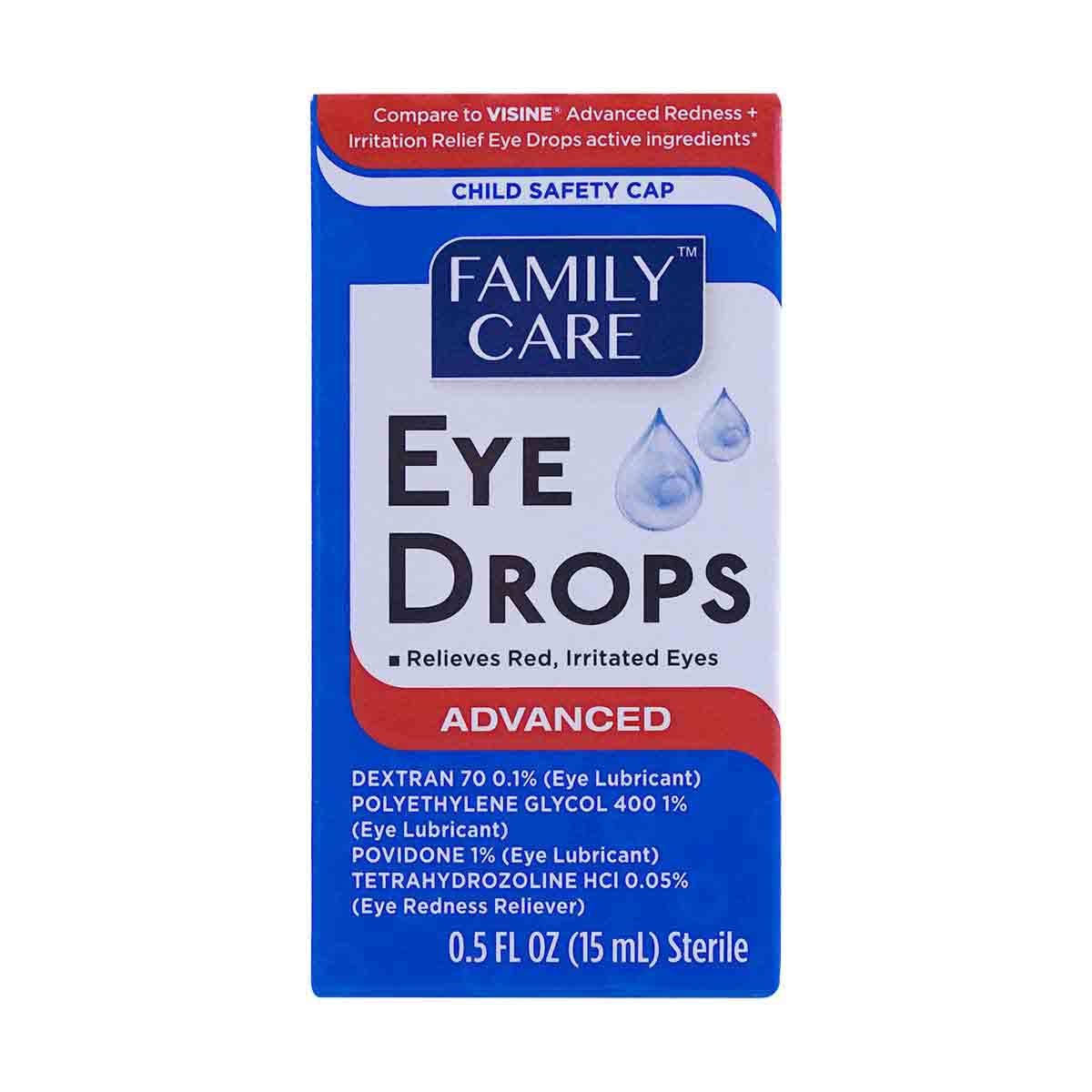 Eye Family Eye Drops Advanced Formula - 0.5 oz