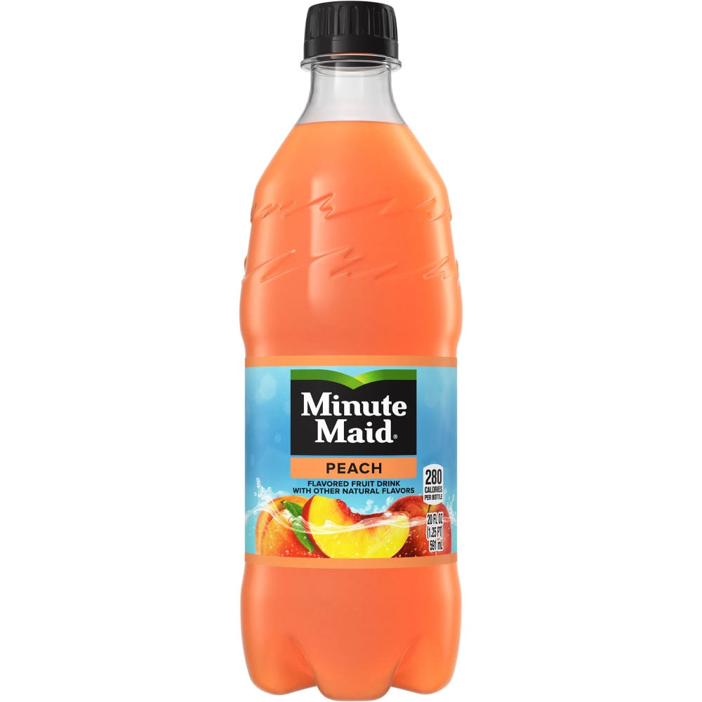 Minute Maid Flavored Fruit Drink - 20oz, Peach