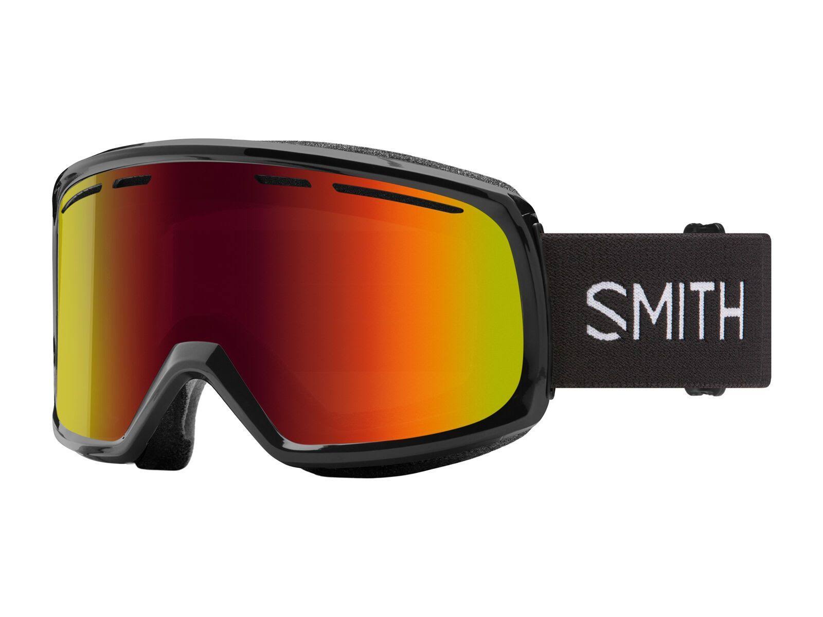 Ski Goggles Smith Range (Black/Red Sol-x Mirror)