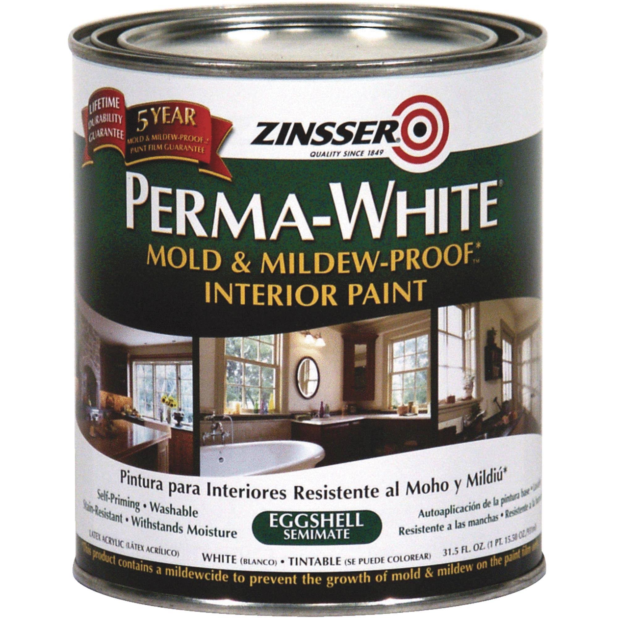 Rust Oleum 2774 Perma-White Mould and Mildew-proof Interior Paint | Garage | Free Shipping on All Orders | Delivery Guaranteed | Best Price Guarantee