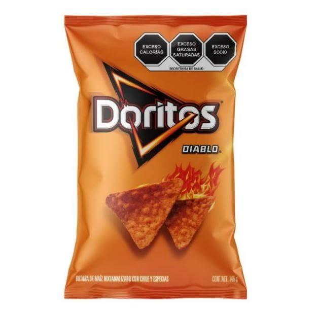 Doritos Corn Chips - Diablo, 155g