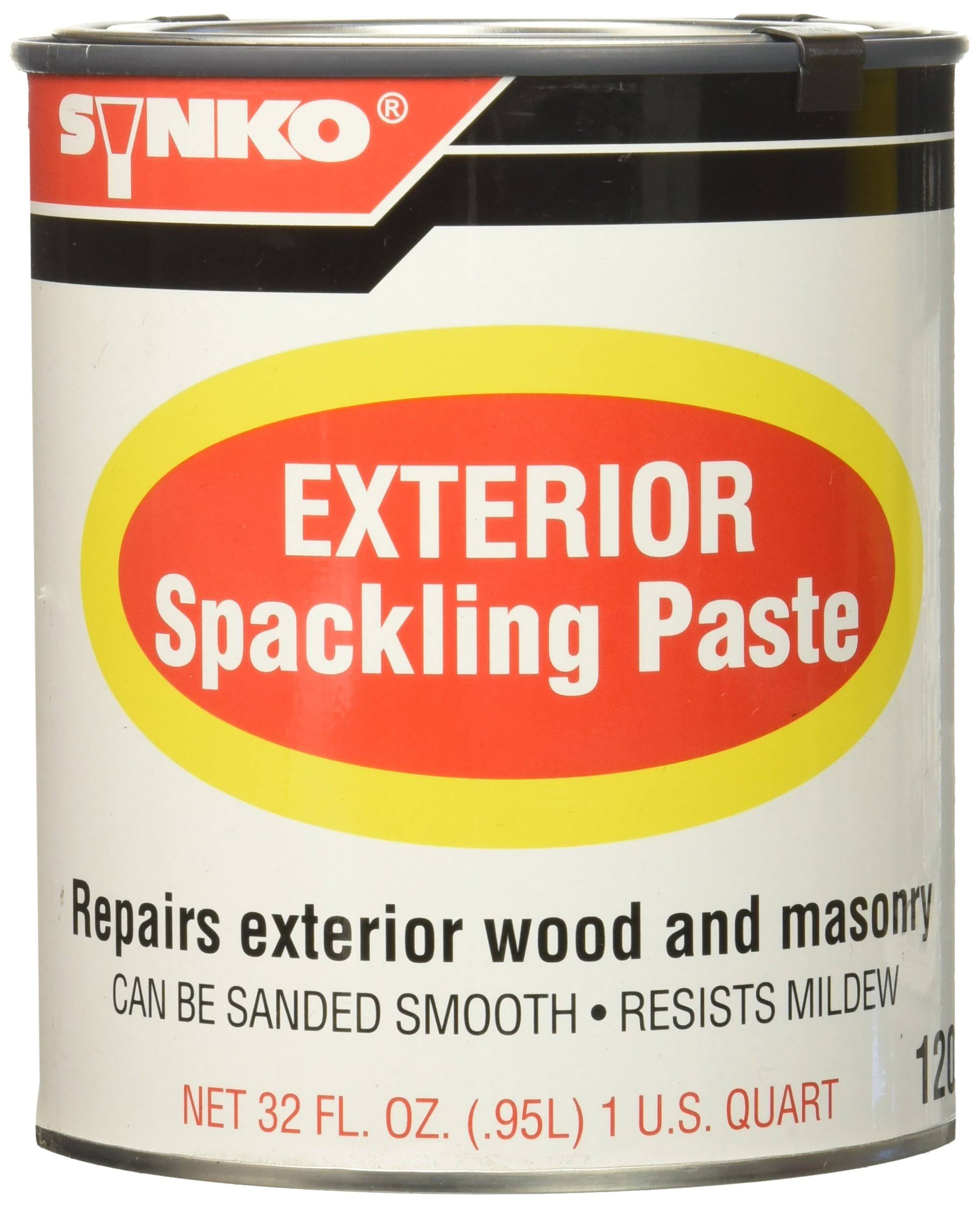 Synkoloid Exterior Spackling Paste QT | Garage | Delivery Guaranteed | Free Shipping On All Orders | Best Price Guarantee