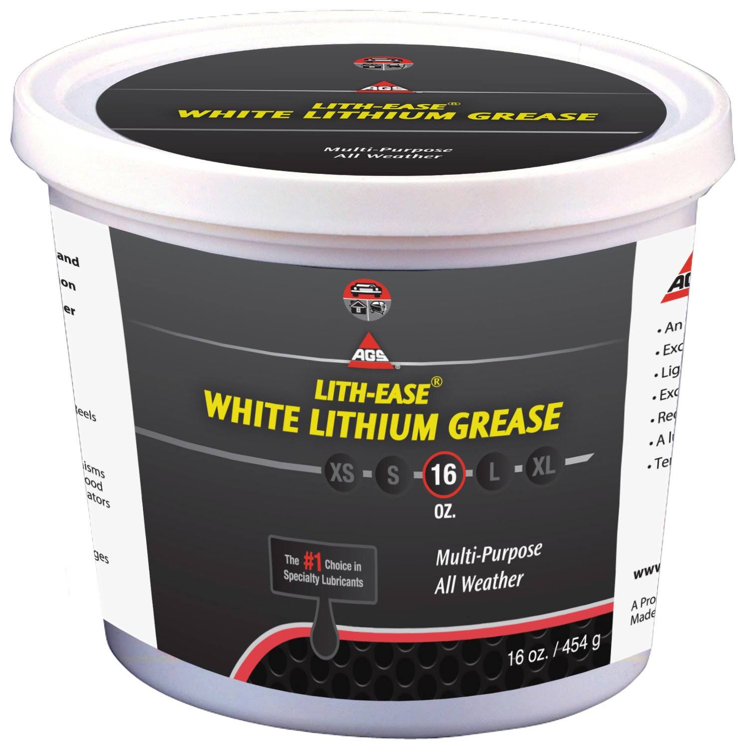 American Grease Stick WL-15 Lith-Ease White Lithium Grease - 470ml