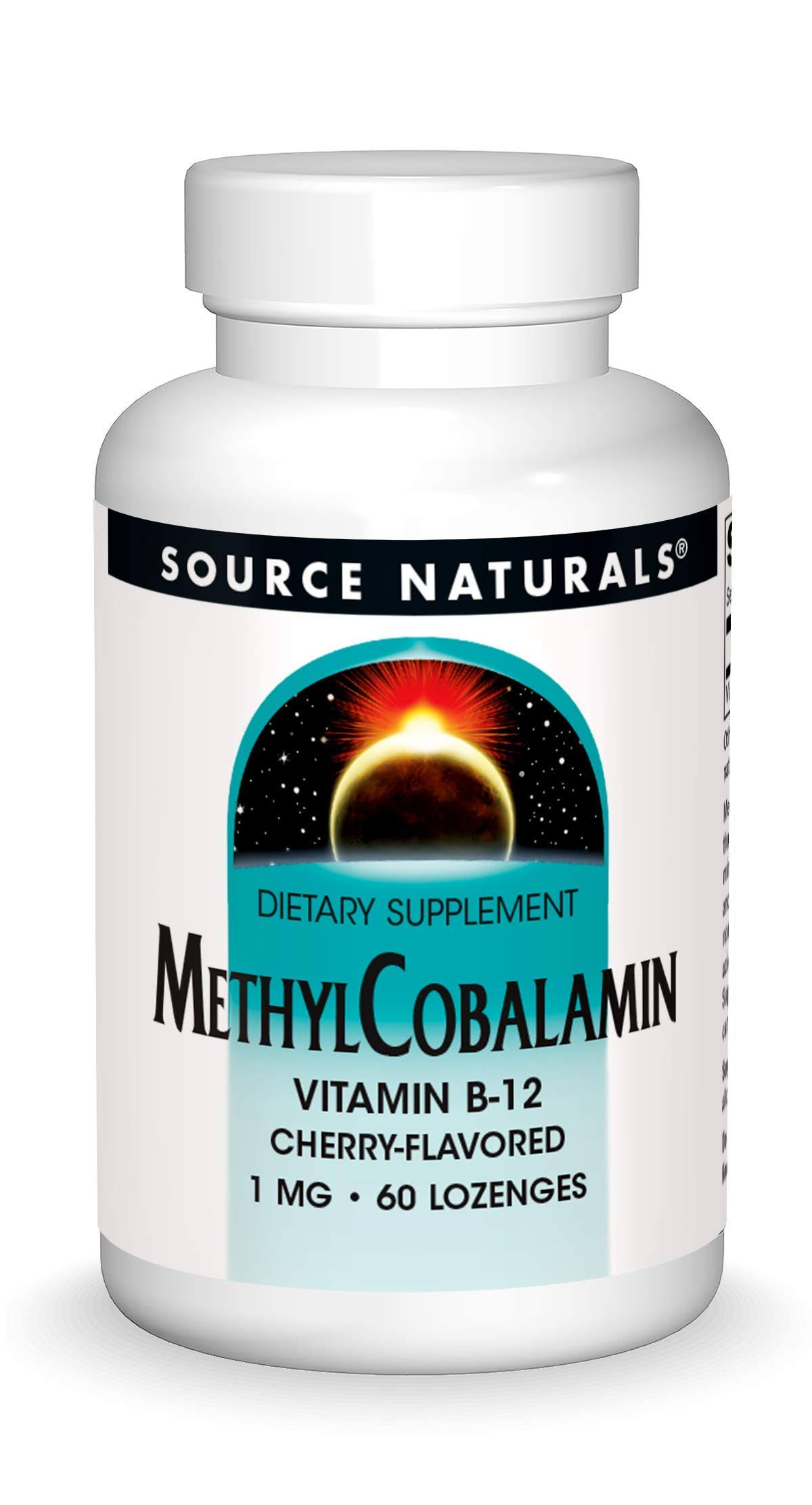 Source Naturals Methylcobalamin Vitamin B-12 Dietary Supplement - 60 Tablets