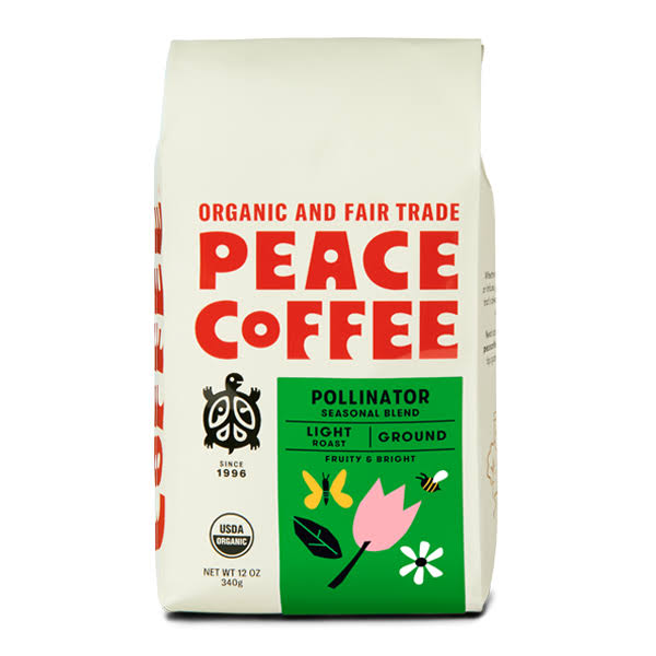Peace Coffee Pollinator Organic Ground Coffee - 12 oz.