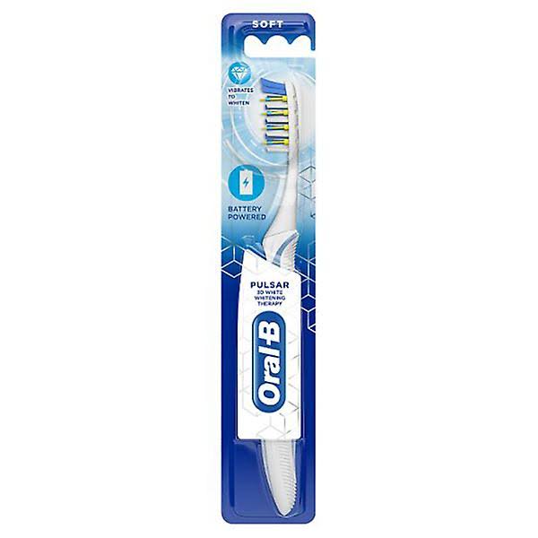 Oral B Pulsar 3D Whitening Therapy Manual Toothbrush - White
