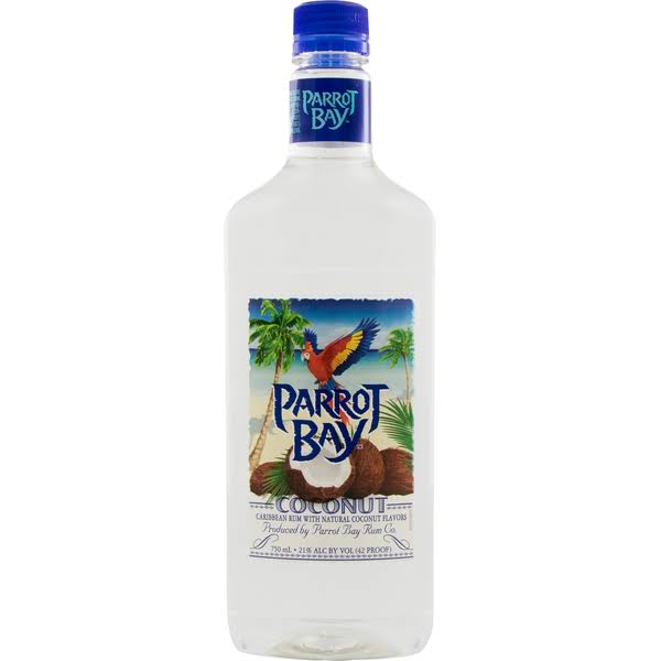 Parrot Bay Caribbean Rum, Coconut - 750 ml