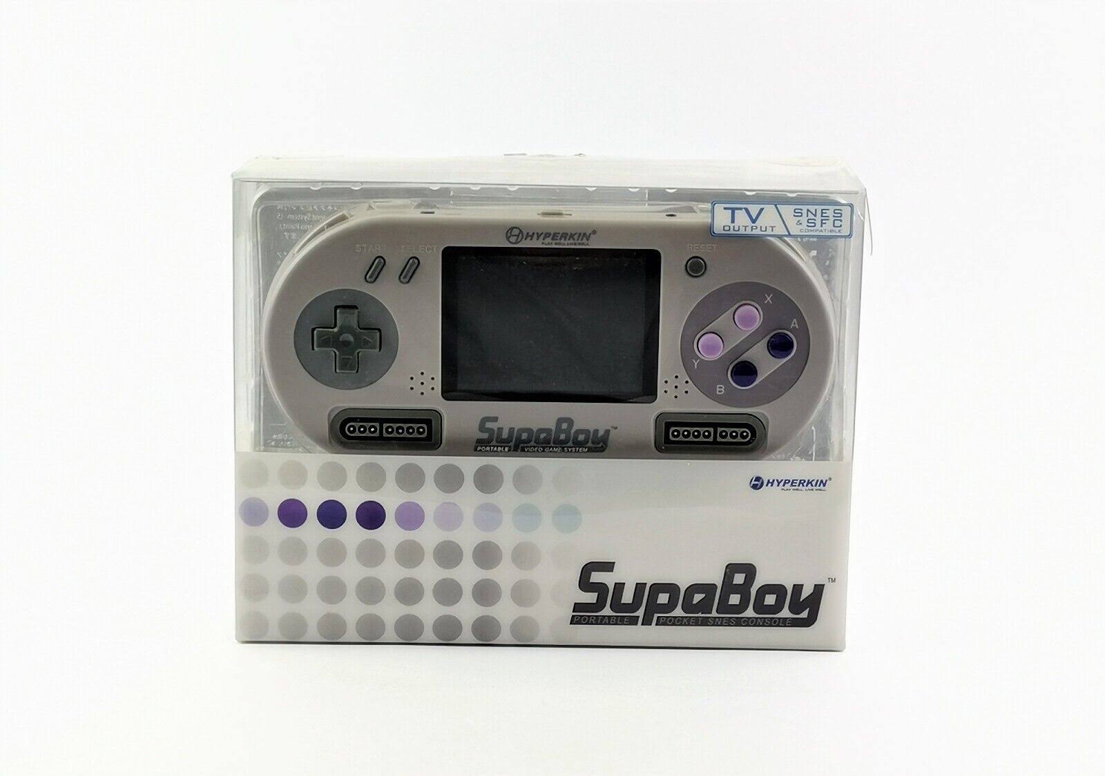 SupaBoy SNES Portable Pocket Video Game System