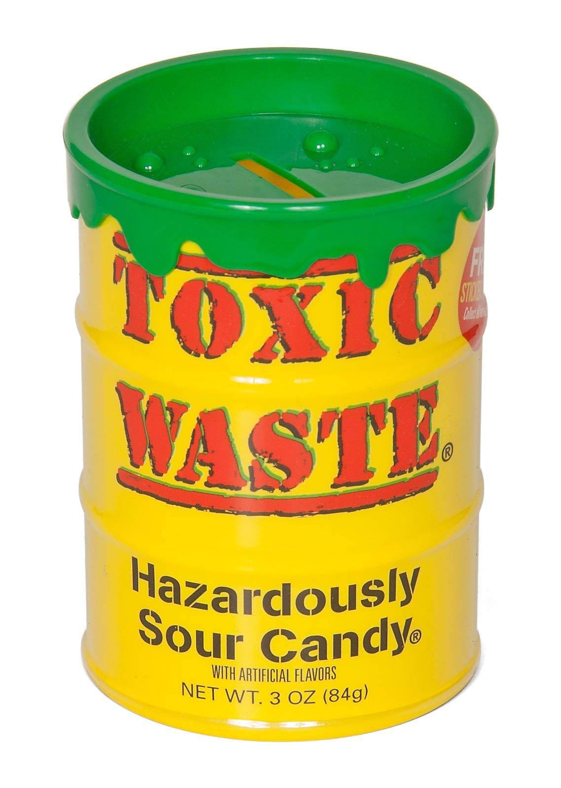 Toxic Waste Stickers and Bank