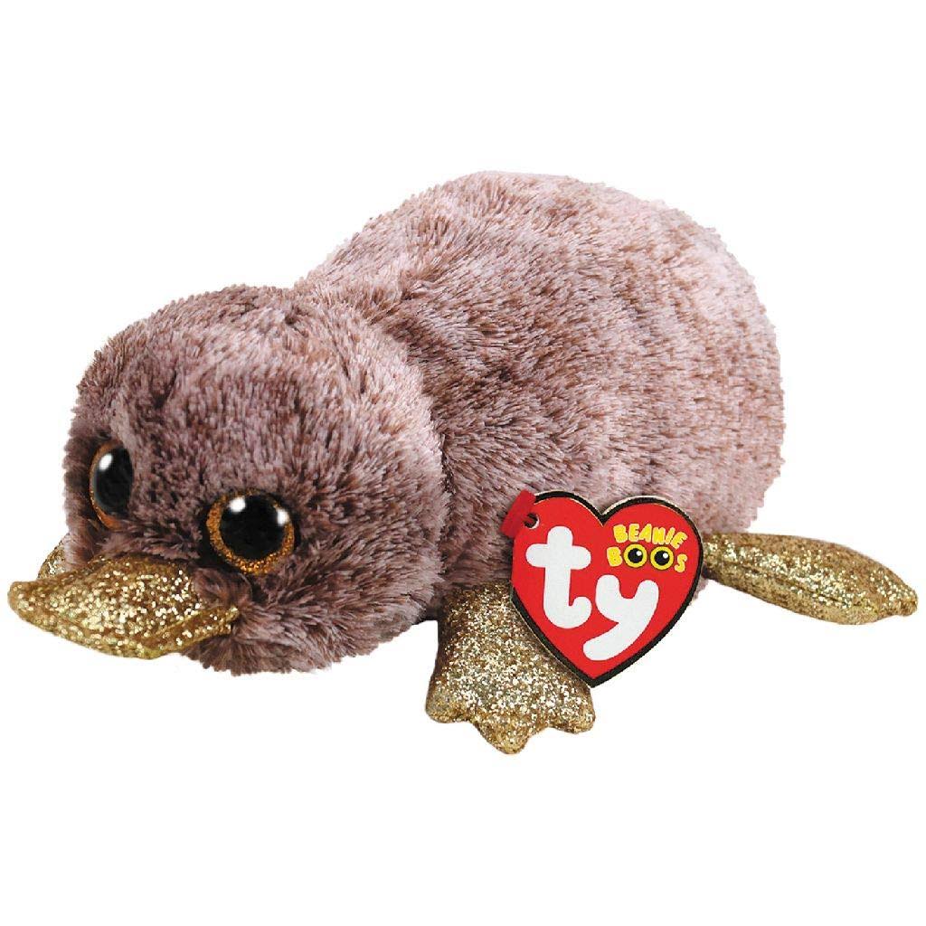 Ty Beanie Platypus Plush Toy - Boo Brown, Small