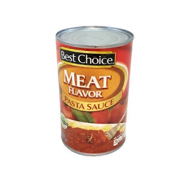 Best Choice Meat Flavor Pasta Sauce - 24 oz