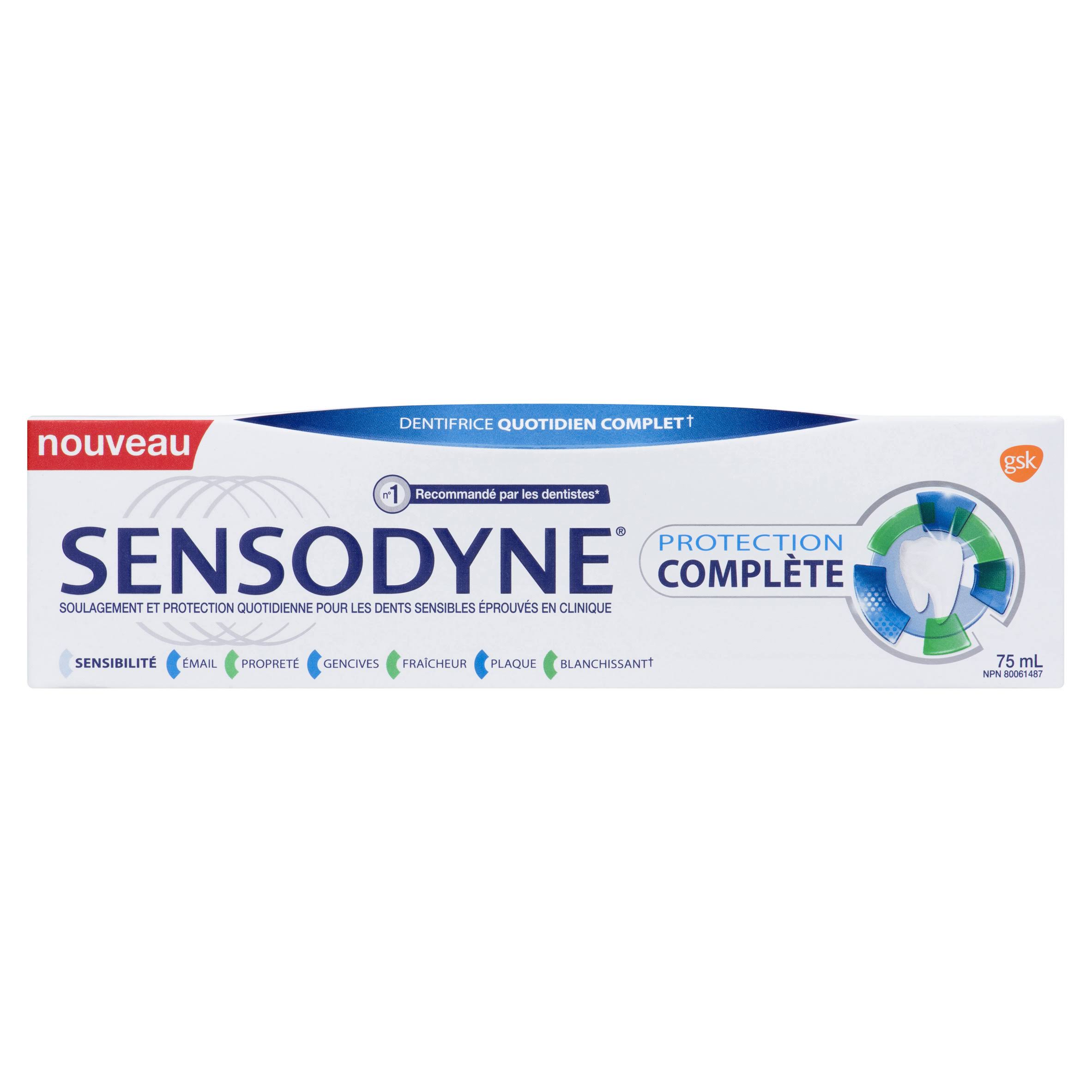 Sensodyne Complete Protection - Toothpaste - tube - 2.5 fl.oz