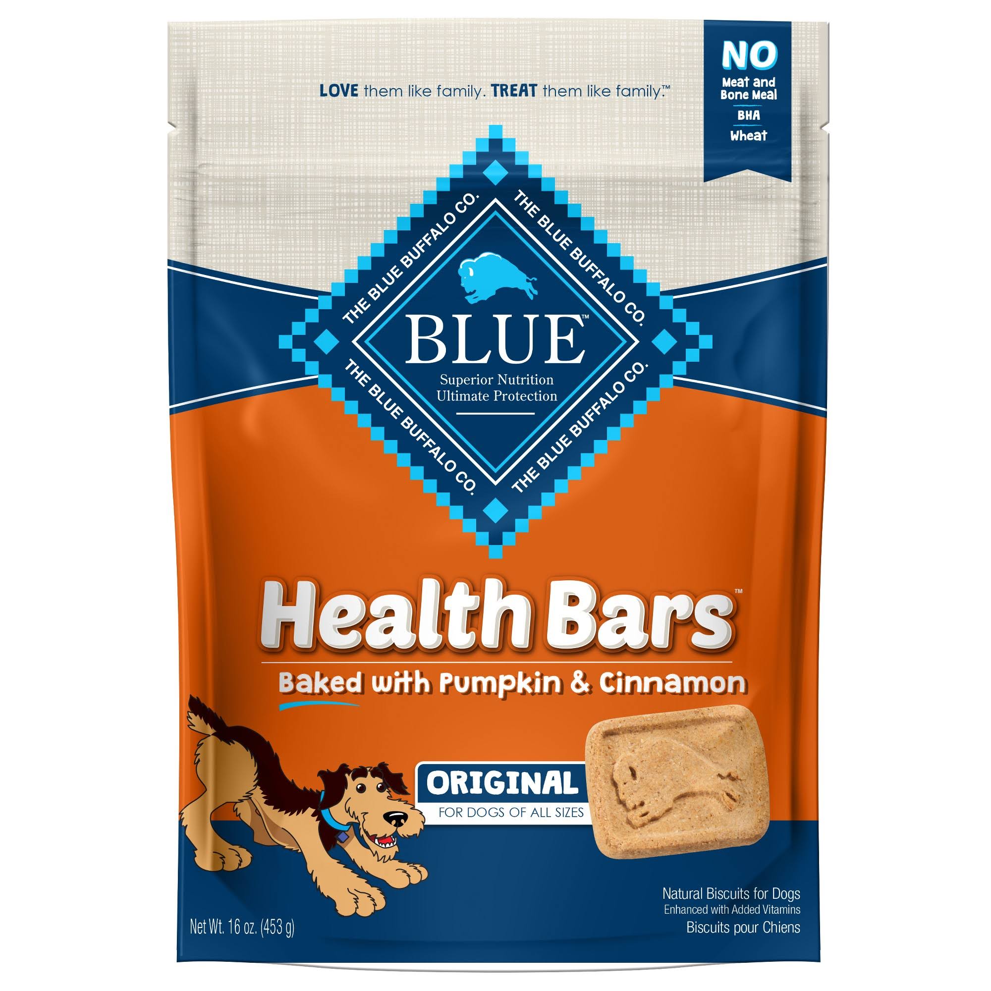 Blue Buffalo Health Bars - Pumpkin and Cinnamon, 16 oz