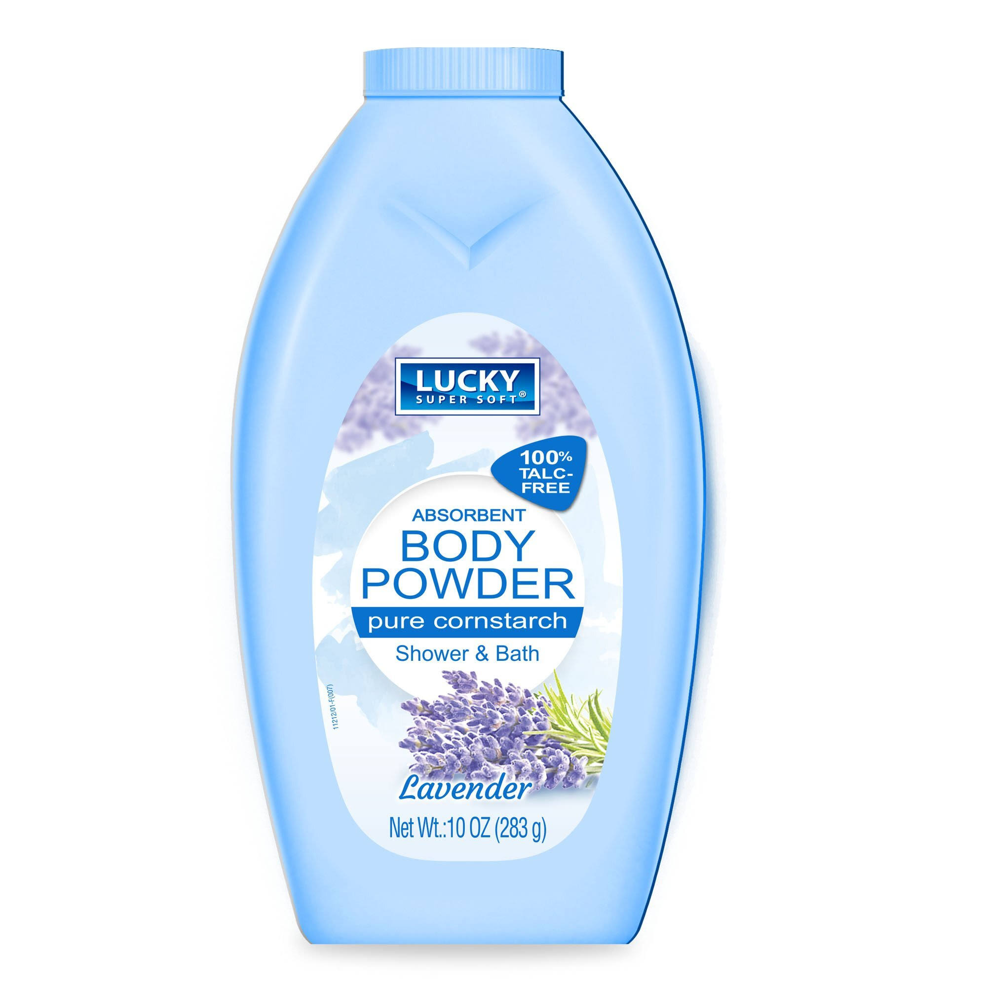 Lucky Super Soft Absorbent Body Powder - 10 oz