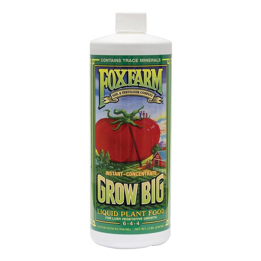 FoxFarm Grow Big Liquid Plant Food 6-4-4 - 500ml