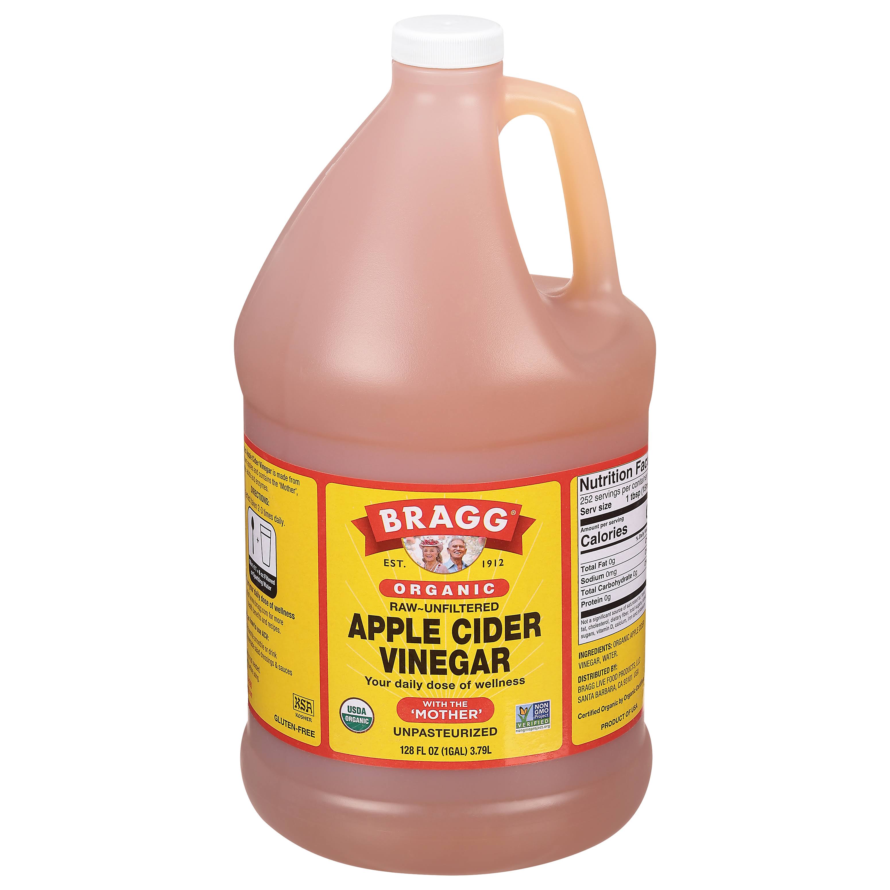 Bragg Organic Raw Apple Cider Vinegar - 128oz