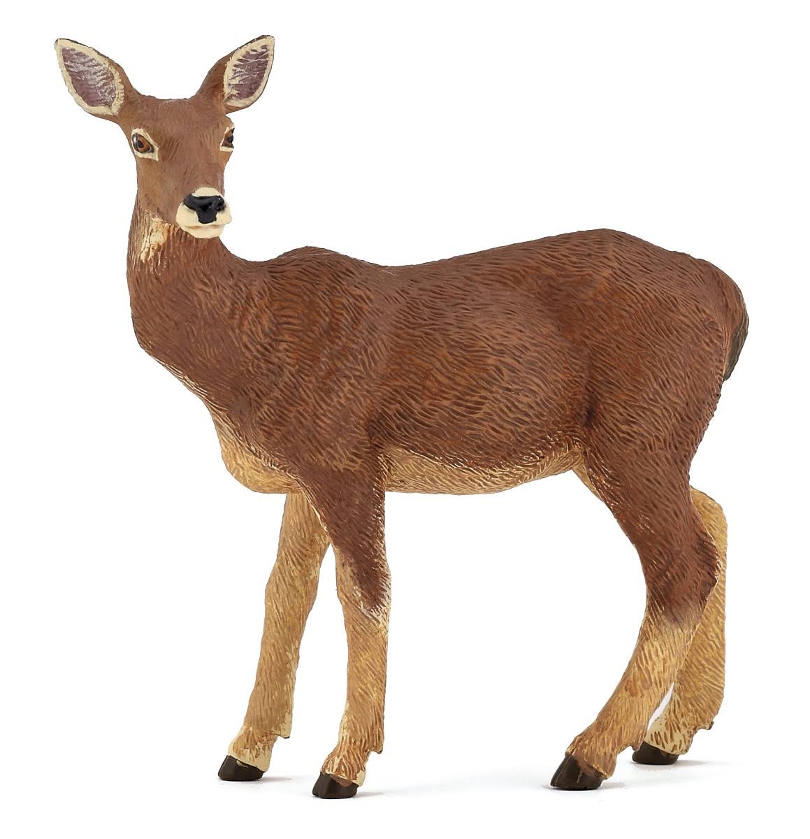 Papo Doe Deer Wild Animal Forest 53014 Toy Figure
