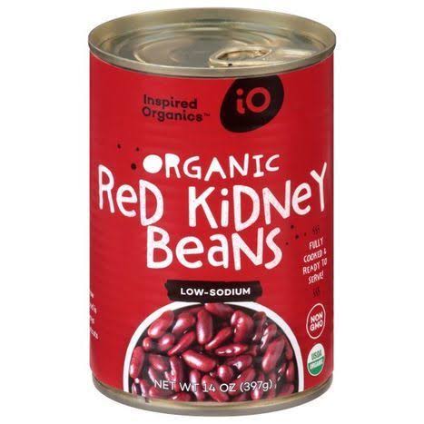 Inspired Organics Red Kidney Beans, Organic - 14 oz