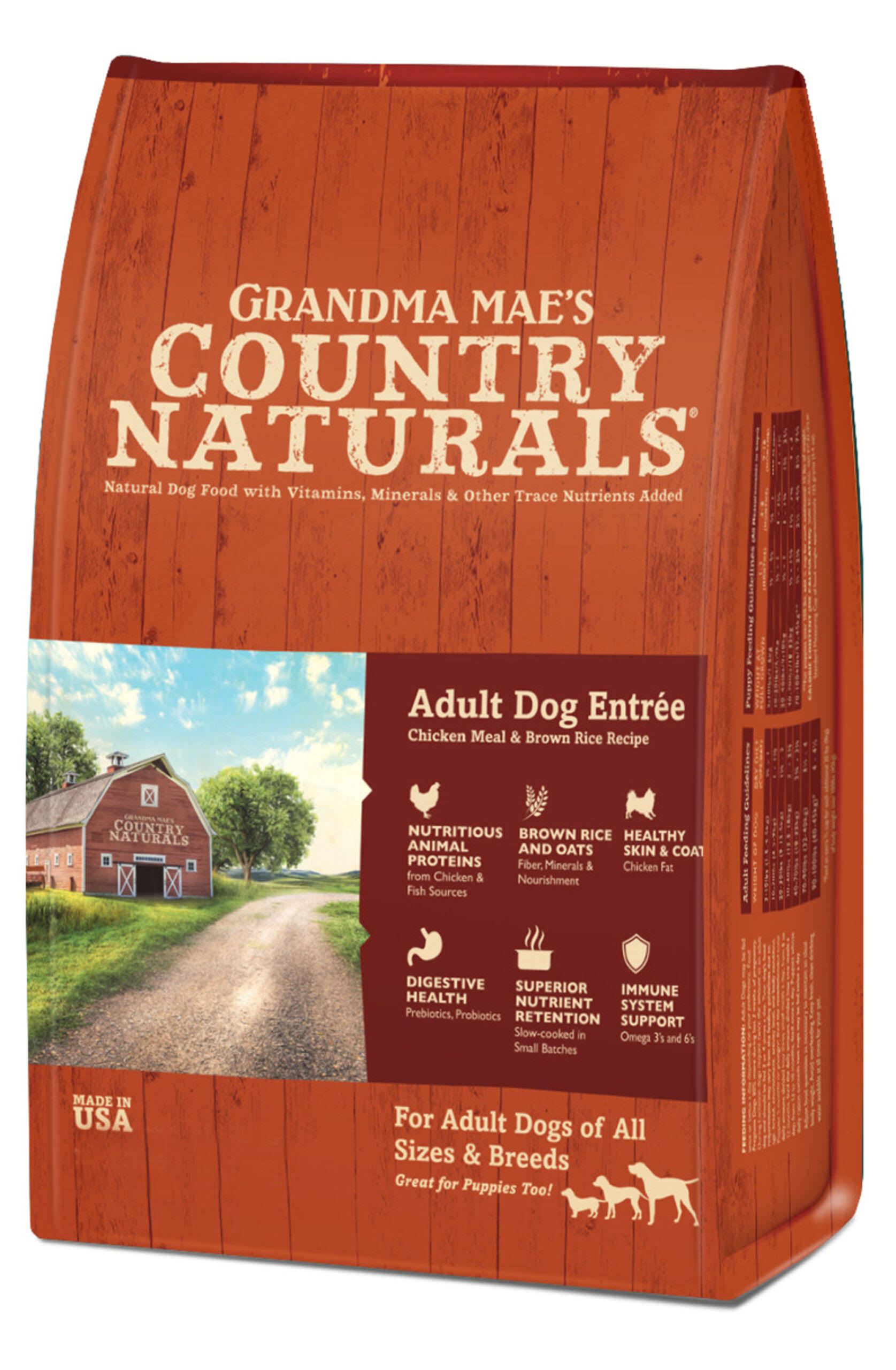 Grandma Mae S Country Nat Adult Dog Food 00100