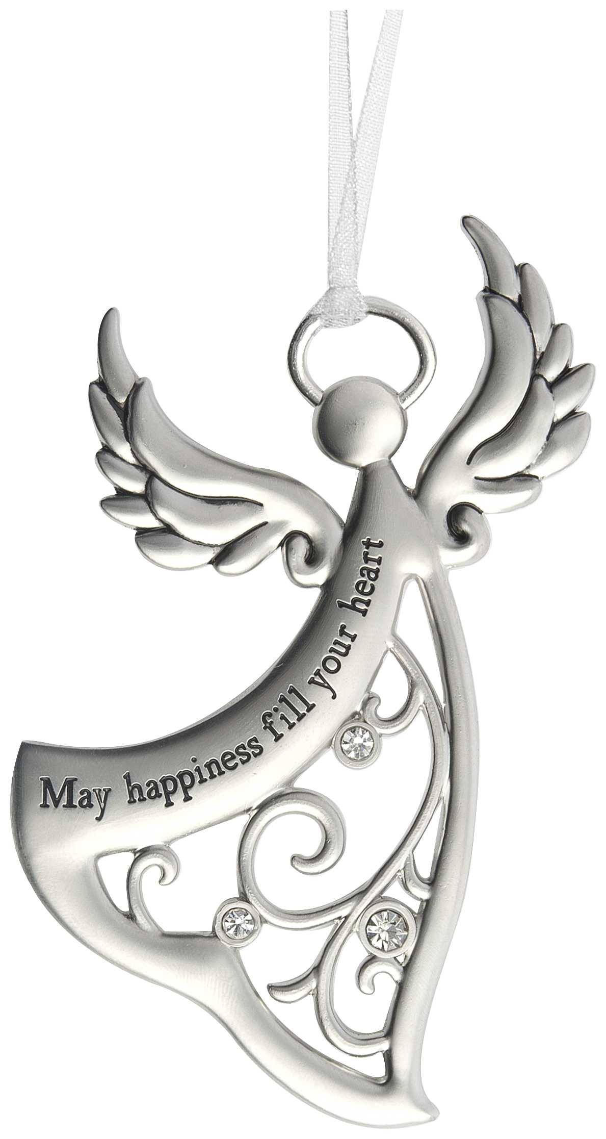 Ganz Angels By Your Side Ornament - May Happiness Fill Your Heart