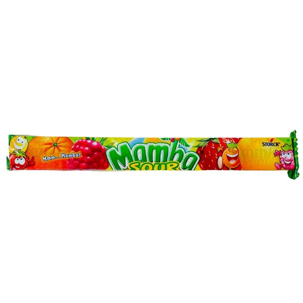 Mamba Fruit Chews, Sour - 3 packs, 2.80 oz