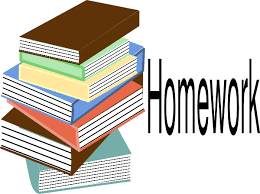 Image result for homework clipart