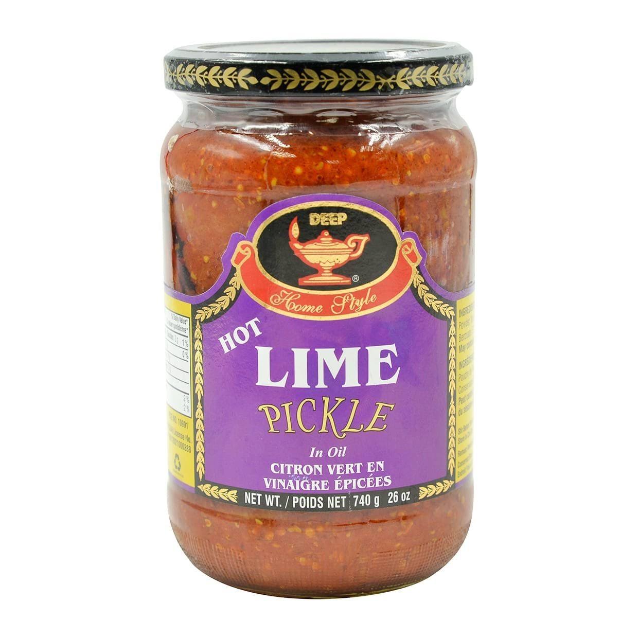 Deep Lime Pickle Hot 740gm