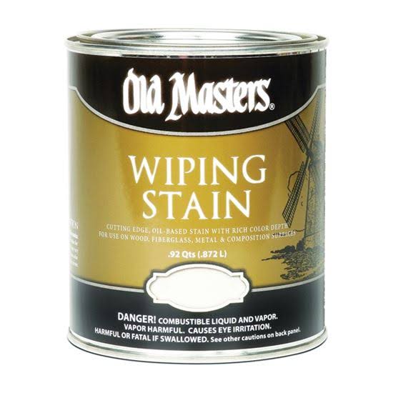 Old Masters Wiping Stain - 1/2 Pint, Provincial
