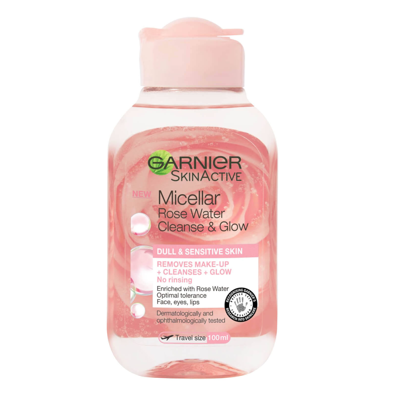 Garnier Micellar Rose Glow Cleansing Water - 100ml