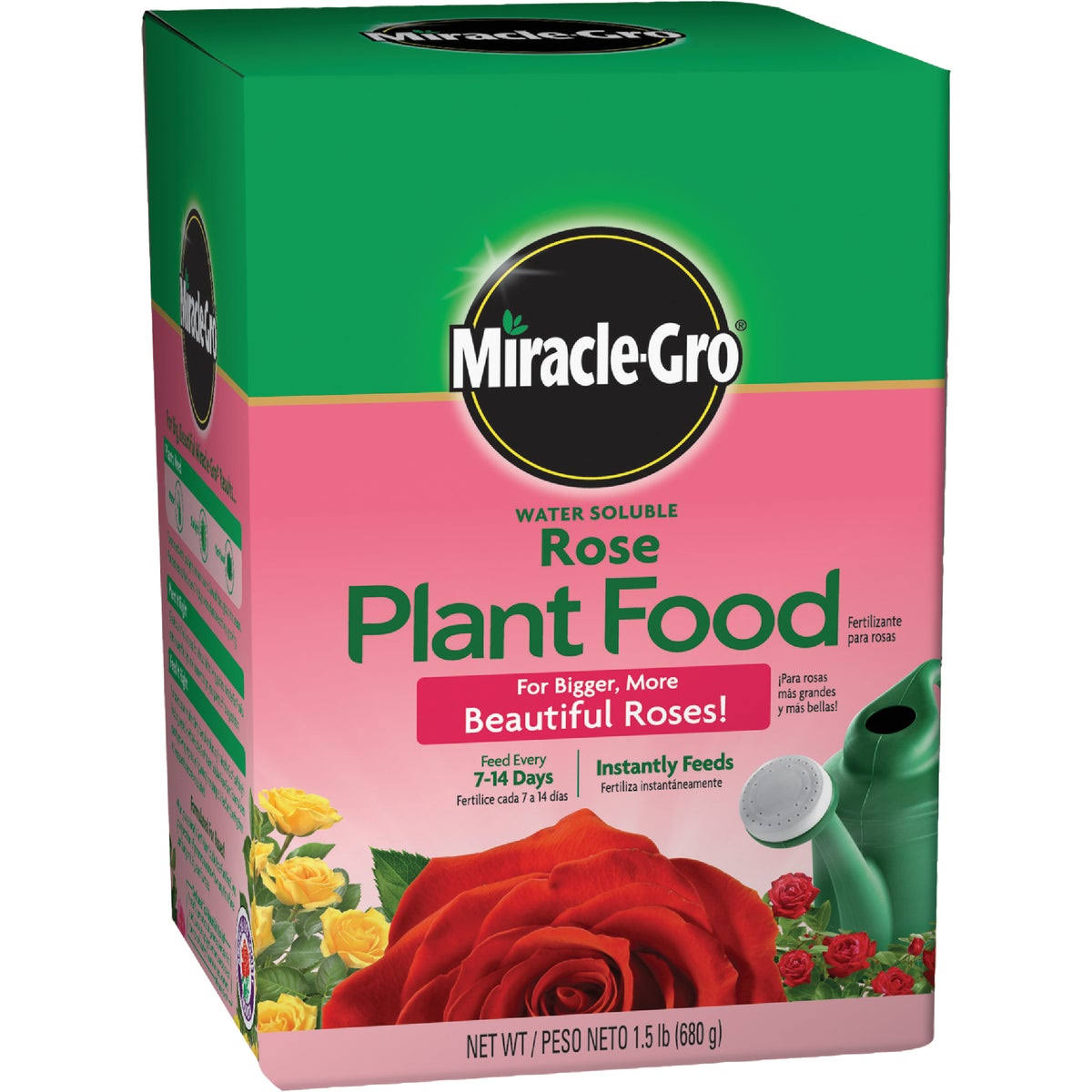 Miracle-Gro Water Soluble Rose Plant Food - 680g