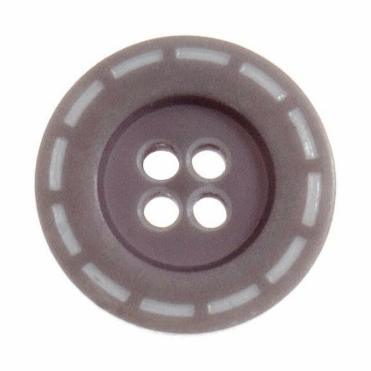 Trimits 100 x Jacket Button 4-Hole 24 lignes/15mm Black Sewing Craft Tool Hobby 