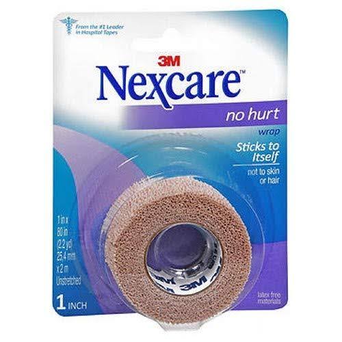 3M Nexcare No Hurt Wrap - 1"x80"