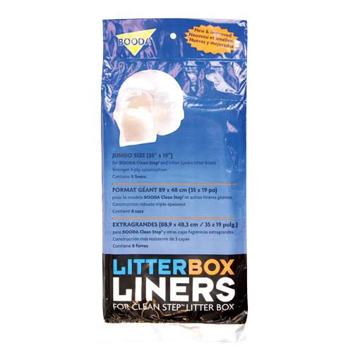 Booda Litter Box Liners - Jumbo, x8