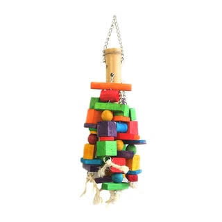 Wooden Blocks and Bamboo Large Bird Toy