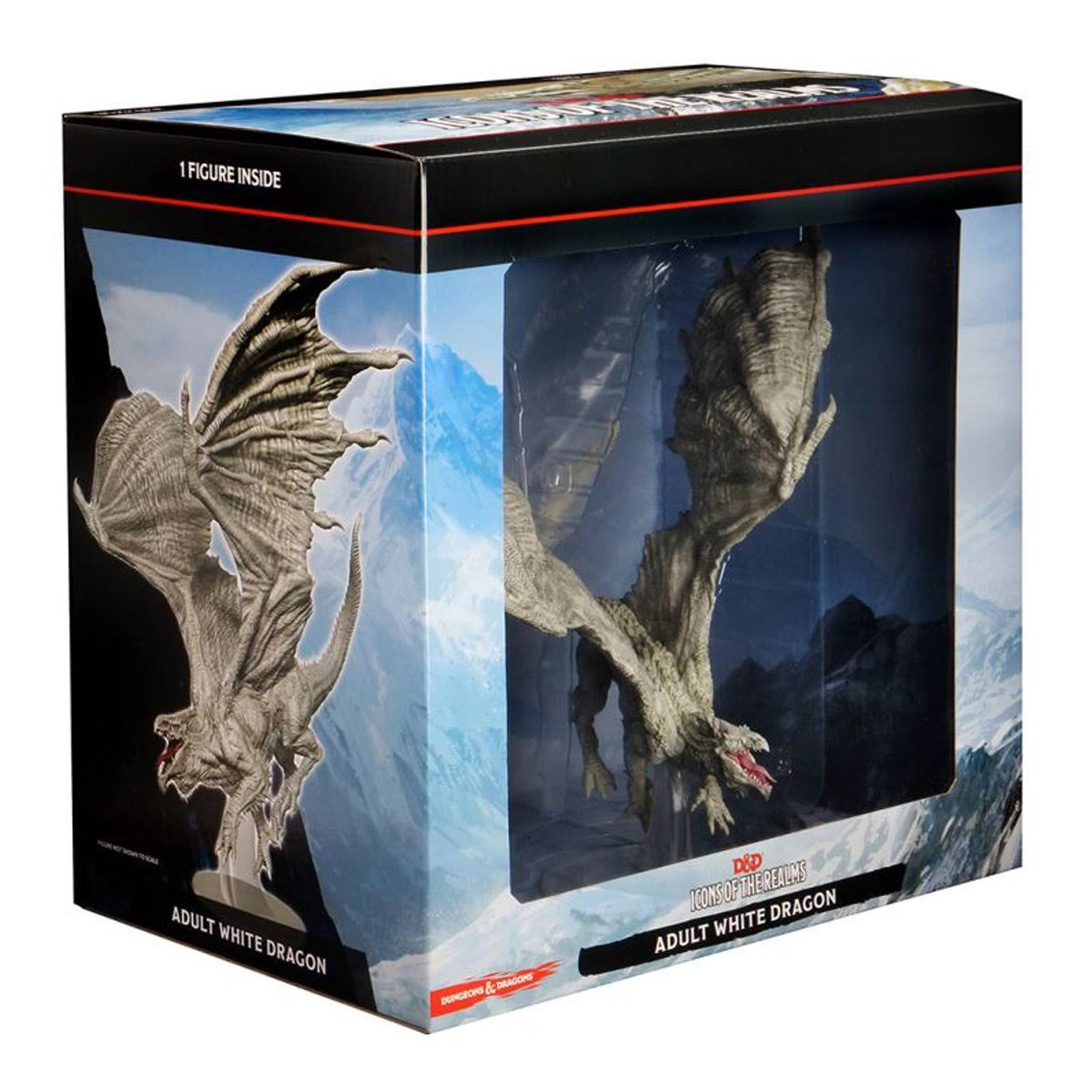 D&D Icons of The Realms - Adult White Dragon Premium Figure