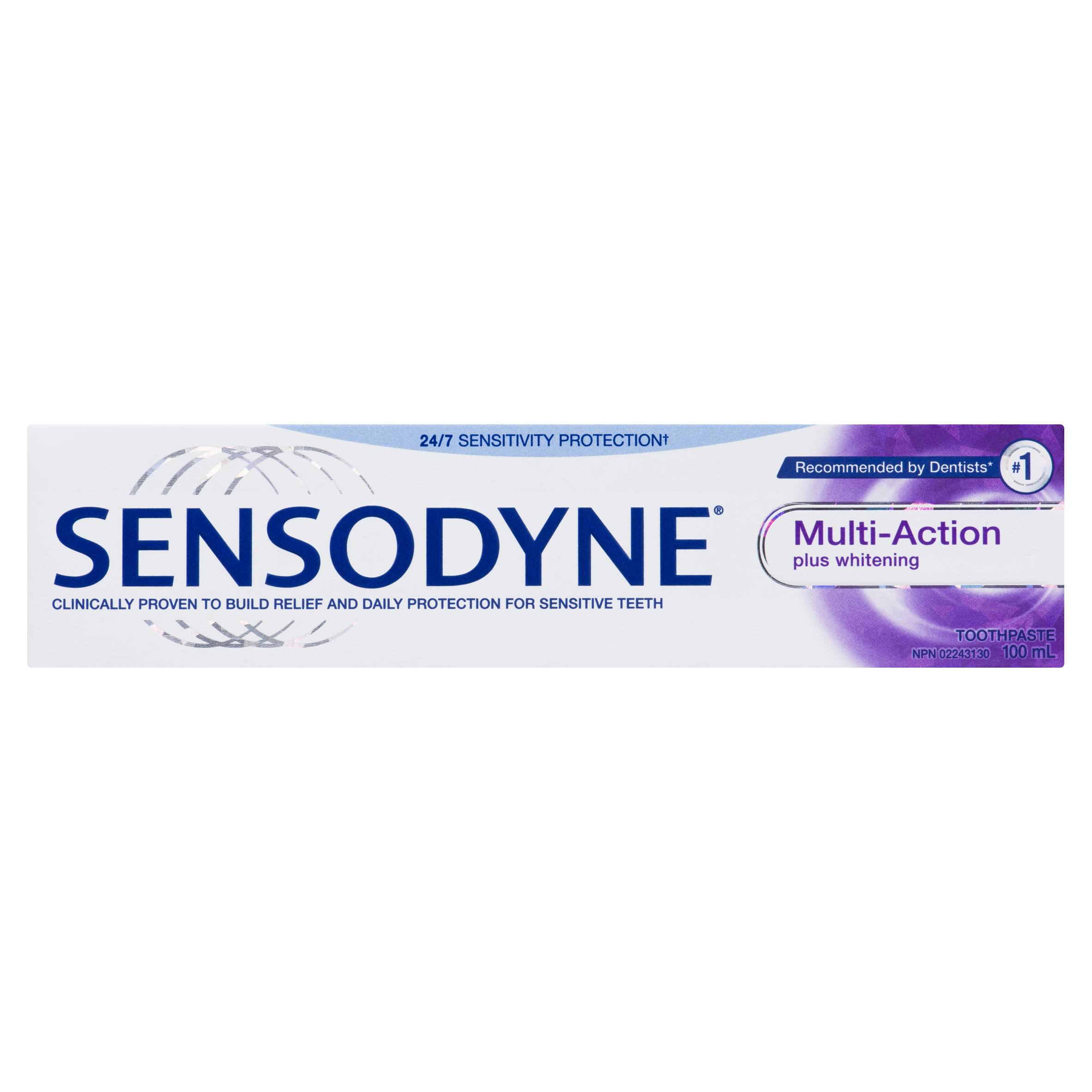Sensodyne Multi-Action Plus Whitening Toothpaste - 100ml