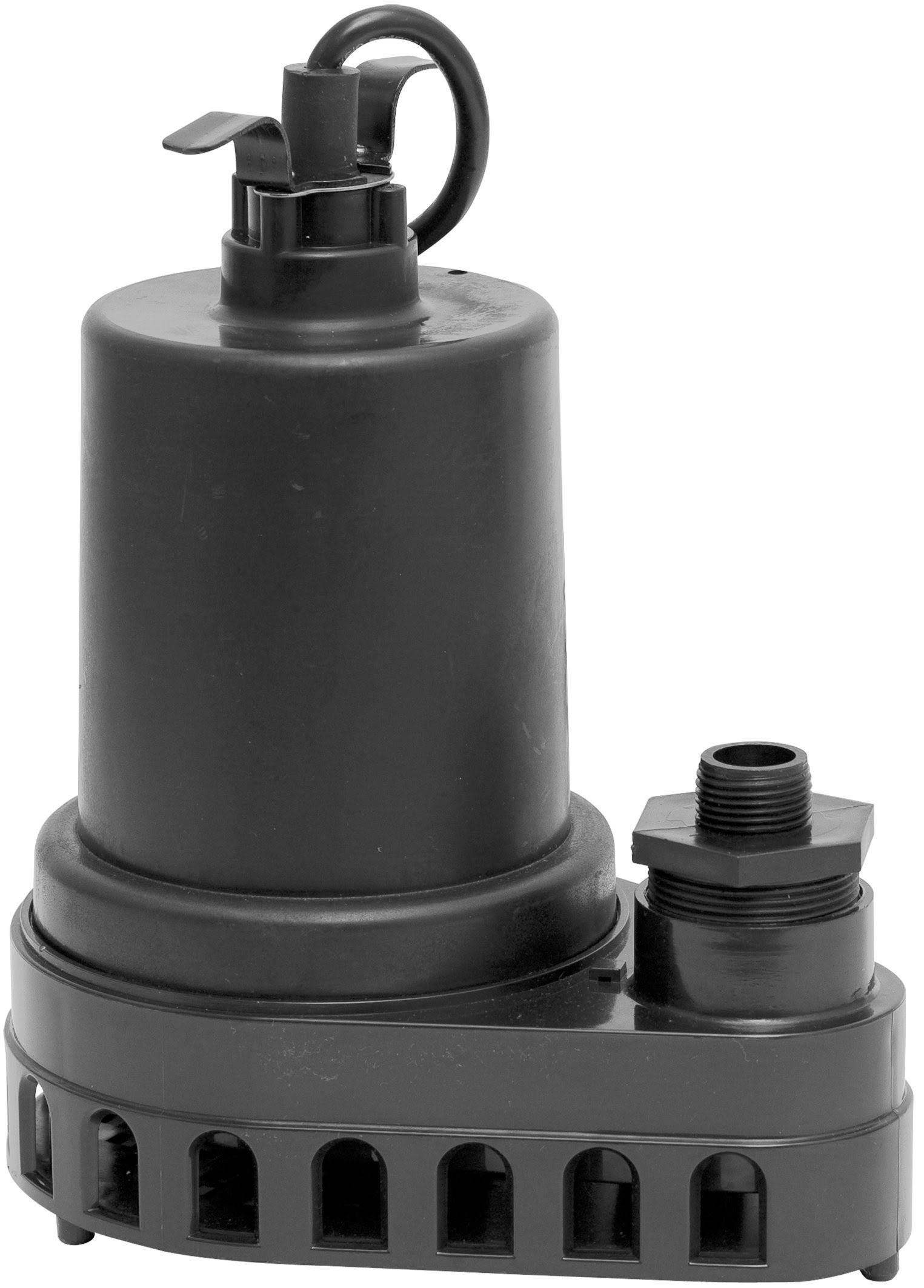 Superior Thermoplastic Submersible Utility Pump - 12 HP