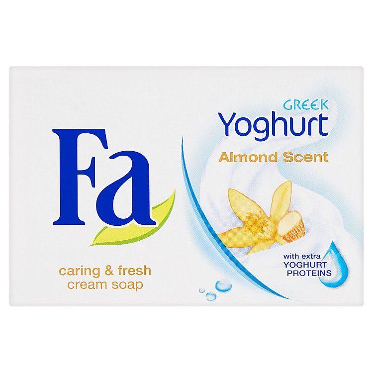 Fa Greek Yoghurt Cream Soap - Almond Scent, 90g