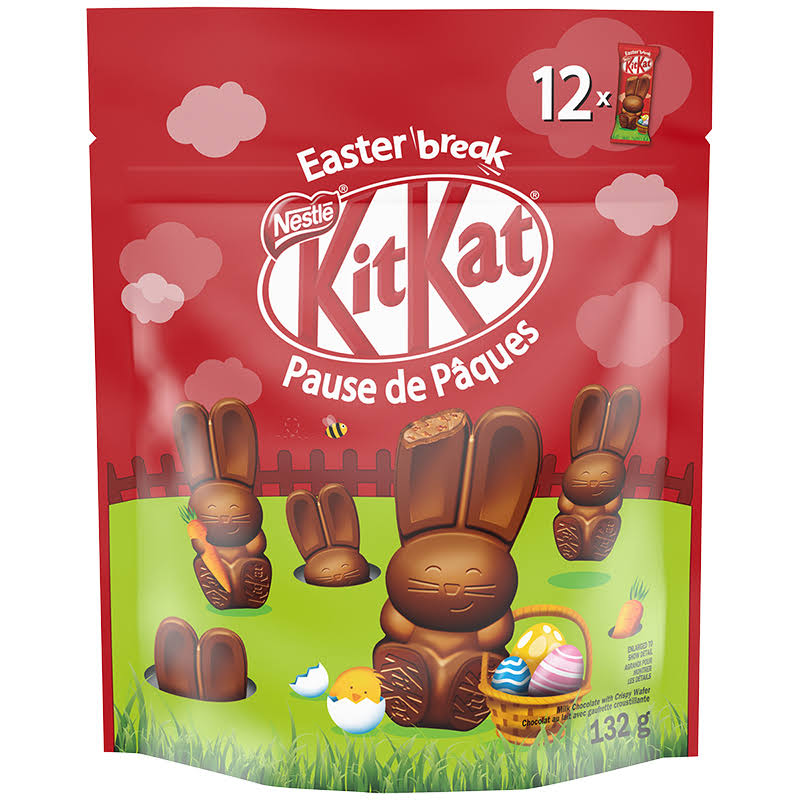 Kit Kat Easter Break Chocolate & Wafer Bunnies