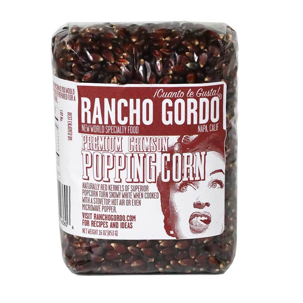 Rancho Gordo Premium Crimson Popping Corn - 16 oz