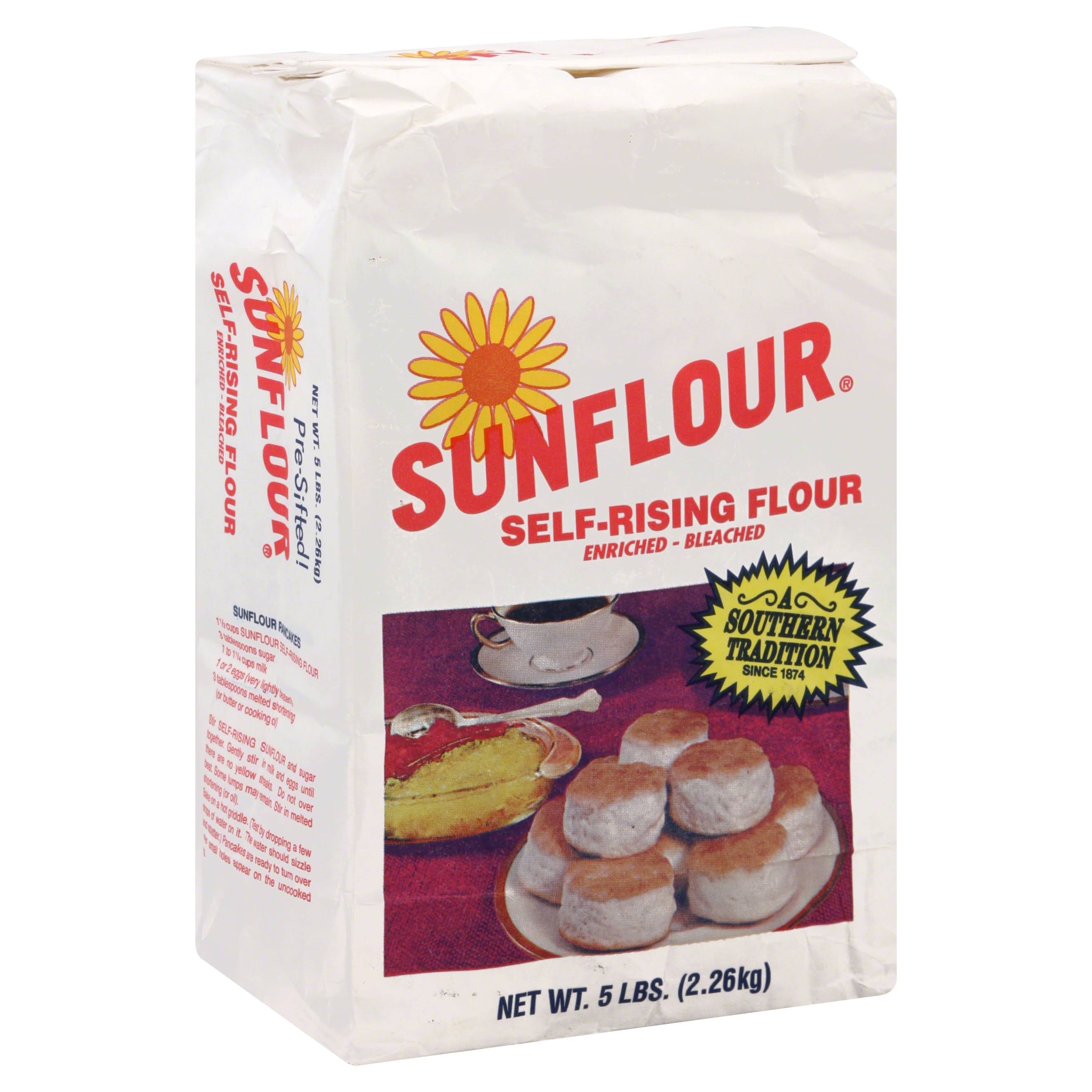 Sunflour Enriched Bleached Self-Rising Flour - 5lbs