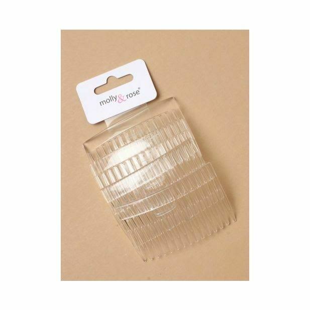 Clear Hair Combs Small Hair Combs 4 Pack
