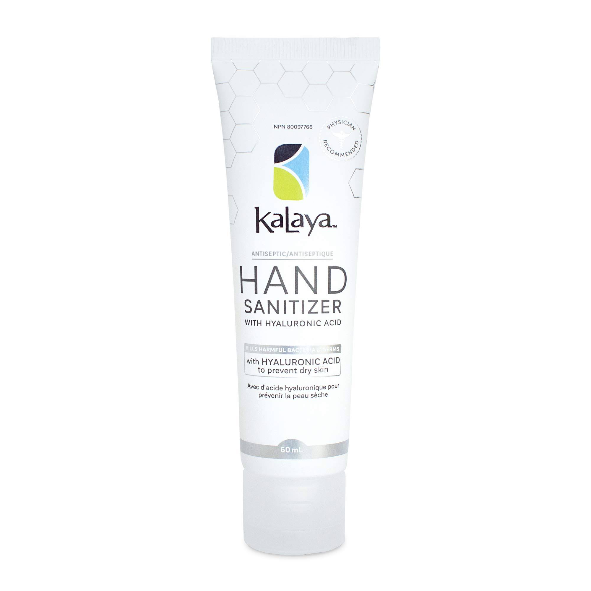 Kalaya Hand Sanitizer W/ Hyaluronic Acid 60Ml