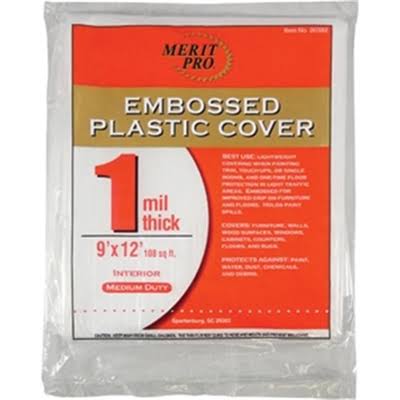 Merit Pro 382 Dynamic Embossed Plastic Cover - 9'x12'x1mm