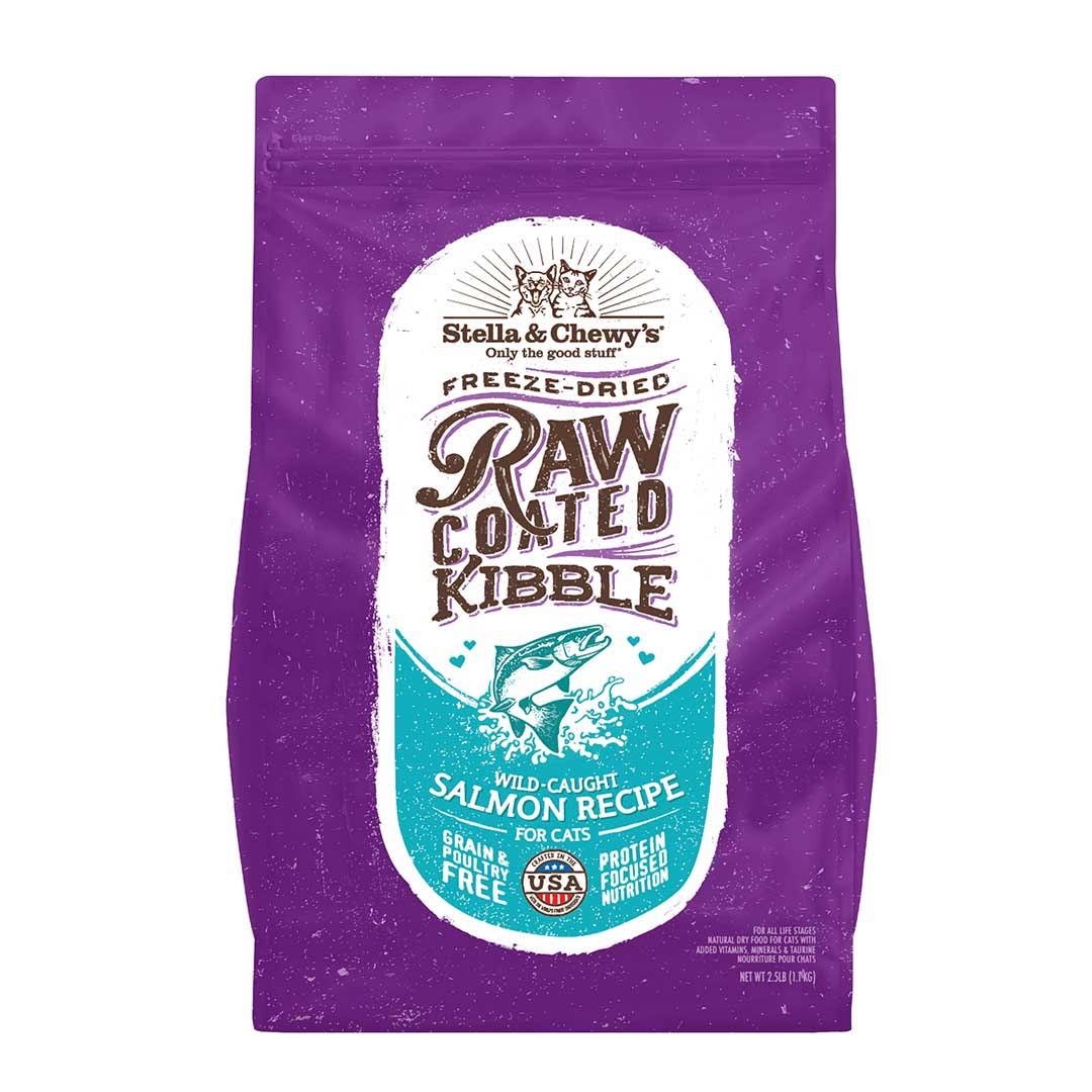 Stella & Chewy's Cat Food Raw Coated Salmon
